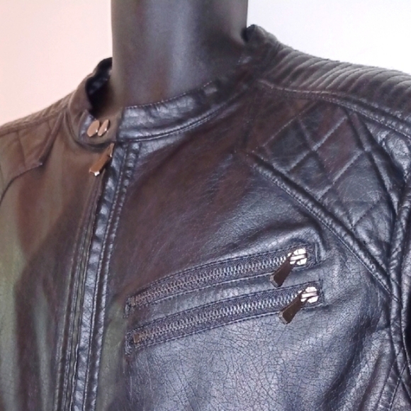 Yoki Black Racing Style Jacket - Picture 1 of 9